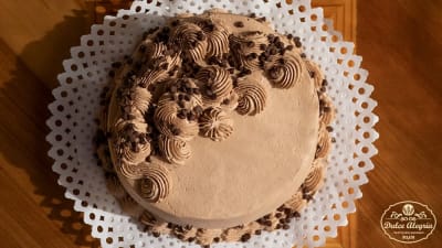 Torta Bizcocho Chocolate Sin Azúcar