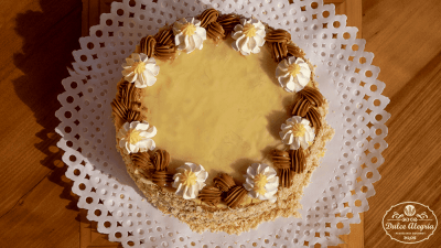 Torta Mil Hojas Manjar Crema Pastelera Sin Azúcar