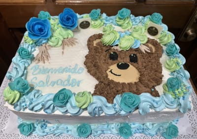 Torta Baby Shower Osito