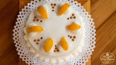 Torta Bizcocho Durazno