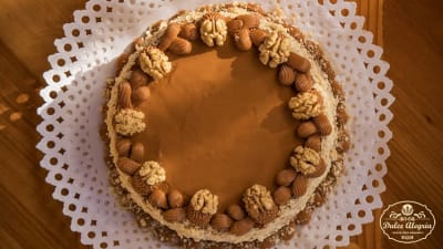 Torta Mil Hojas Manjar Nuez