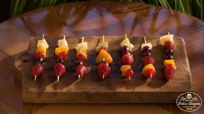 Brochetas de Frutas