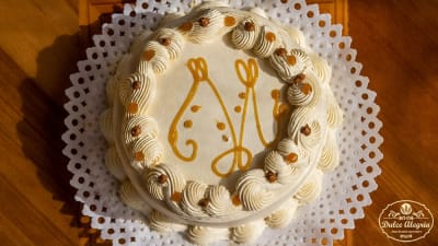 Torta Bizcocho Lúcuma Manjar Nuez