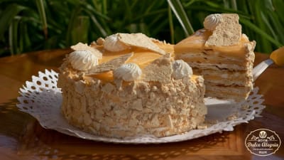 Torta Hojarasca Naranja