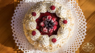 Torta Helada Frutos del bosque