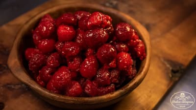 Frambuesas naturales