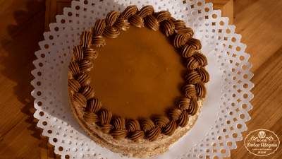 Torta Mil Hojas Manjar Lúcuma