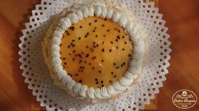 Torta Helada Mango Maracuyá