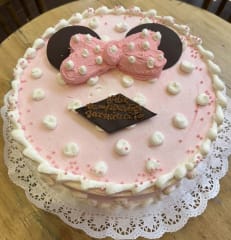 Torta Temática Minnie Moño Rosa 0