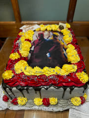 Torta Temática wolverine and deadpool 0