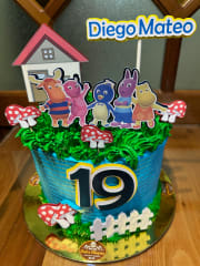 Tortas temática backyardigans 0