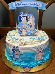 Tortas temática Bluey 0