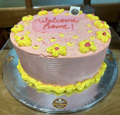 Torta Temática Flores Amarillas 0