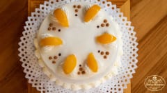 Torta Bizcocho Durazno 0