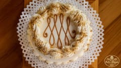 Torta Bizcocho Almendra Manjar 0