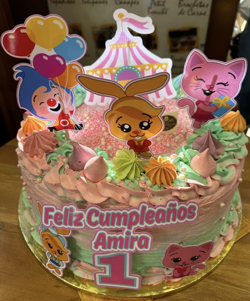 Torta Temática Payaso Plim Plim & Sus Amigos1