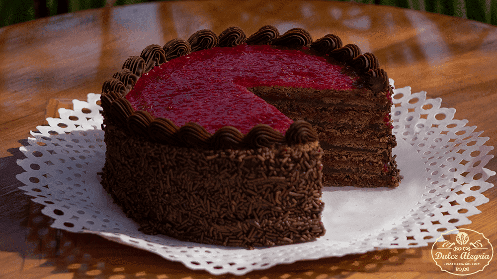 Torta Panqueque Frambuesa Chocolate Sin Azúcar4