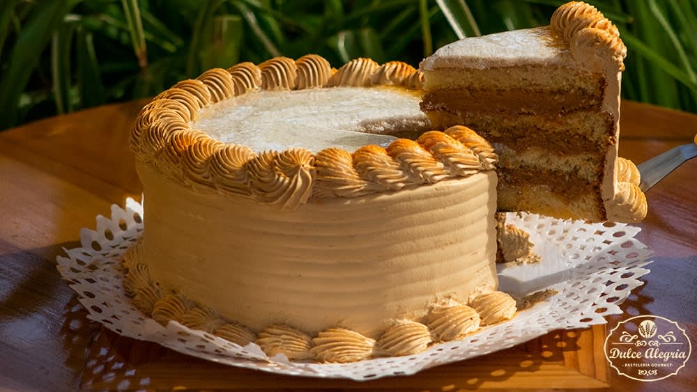 Torta Bizcocho Manjar Sin Azúcar2