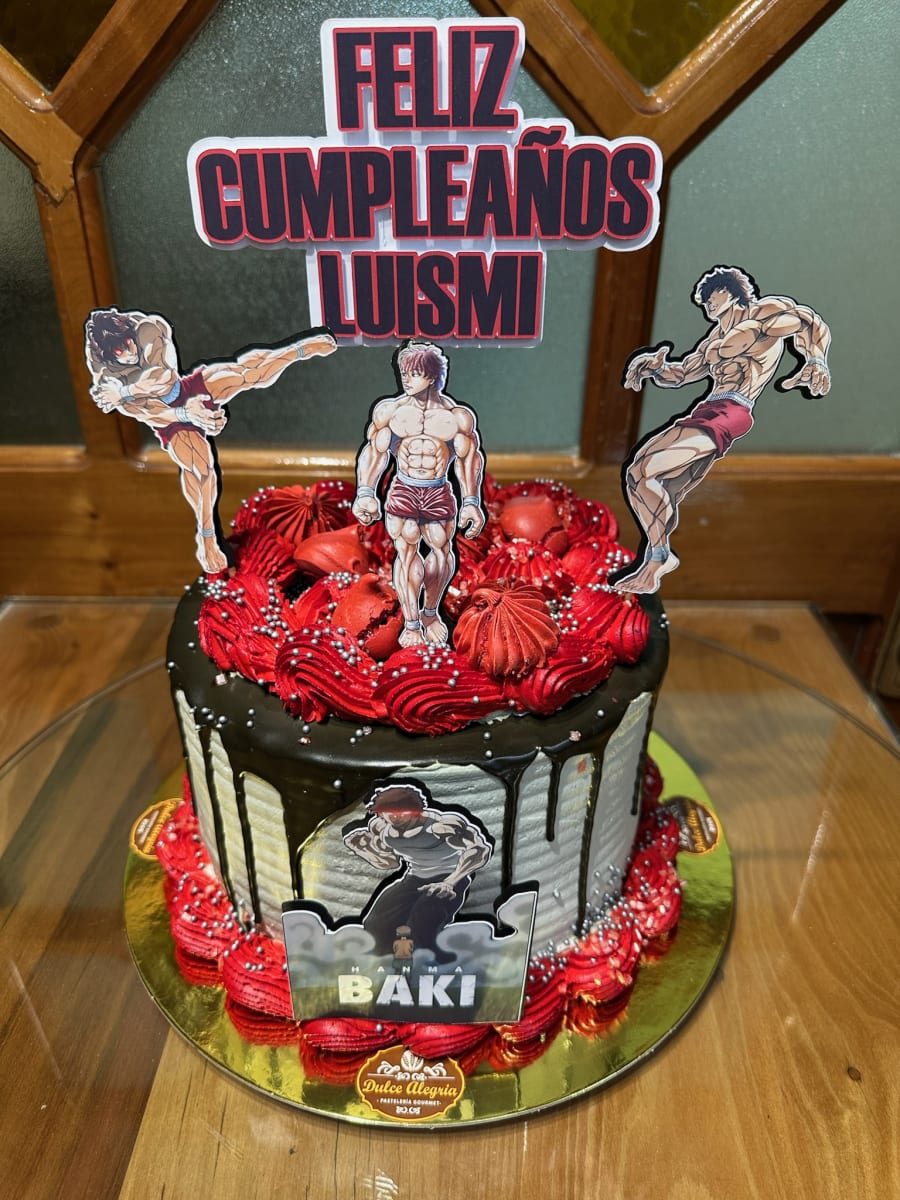 Tortas temáticas Baki1