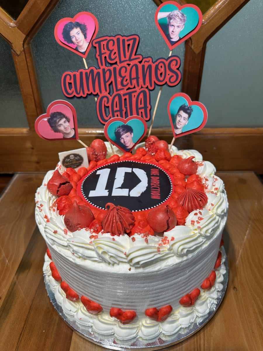Torta Temática One Direction1