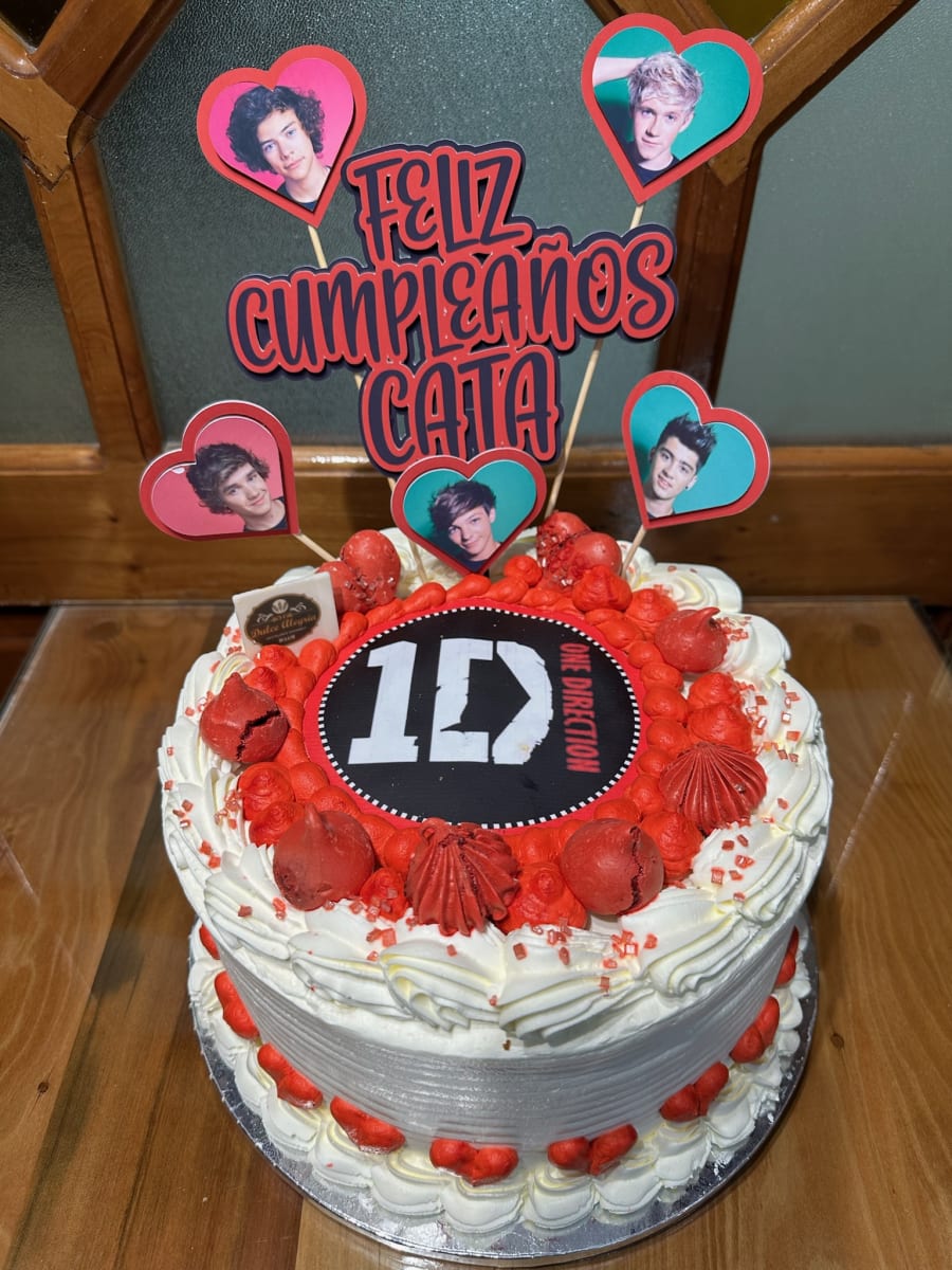 Torta Temática One Direction2