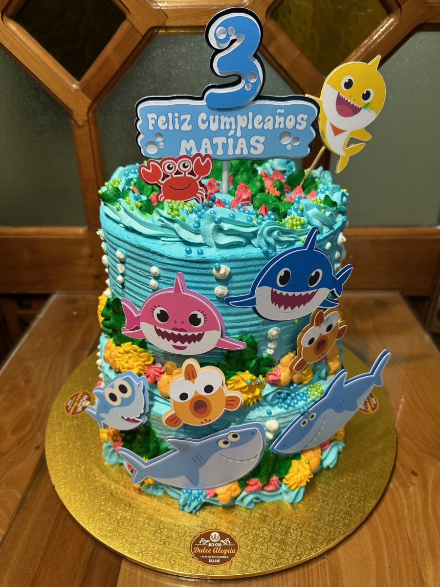 Torta Temática BabyShark1