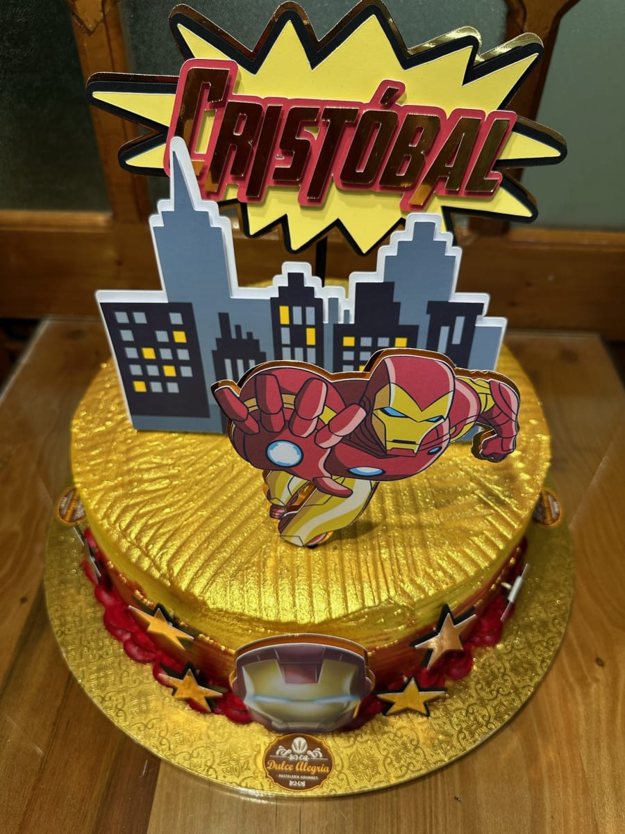 Tortas temática Iron Man2
