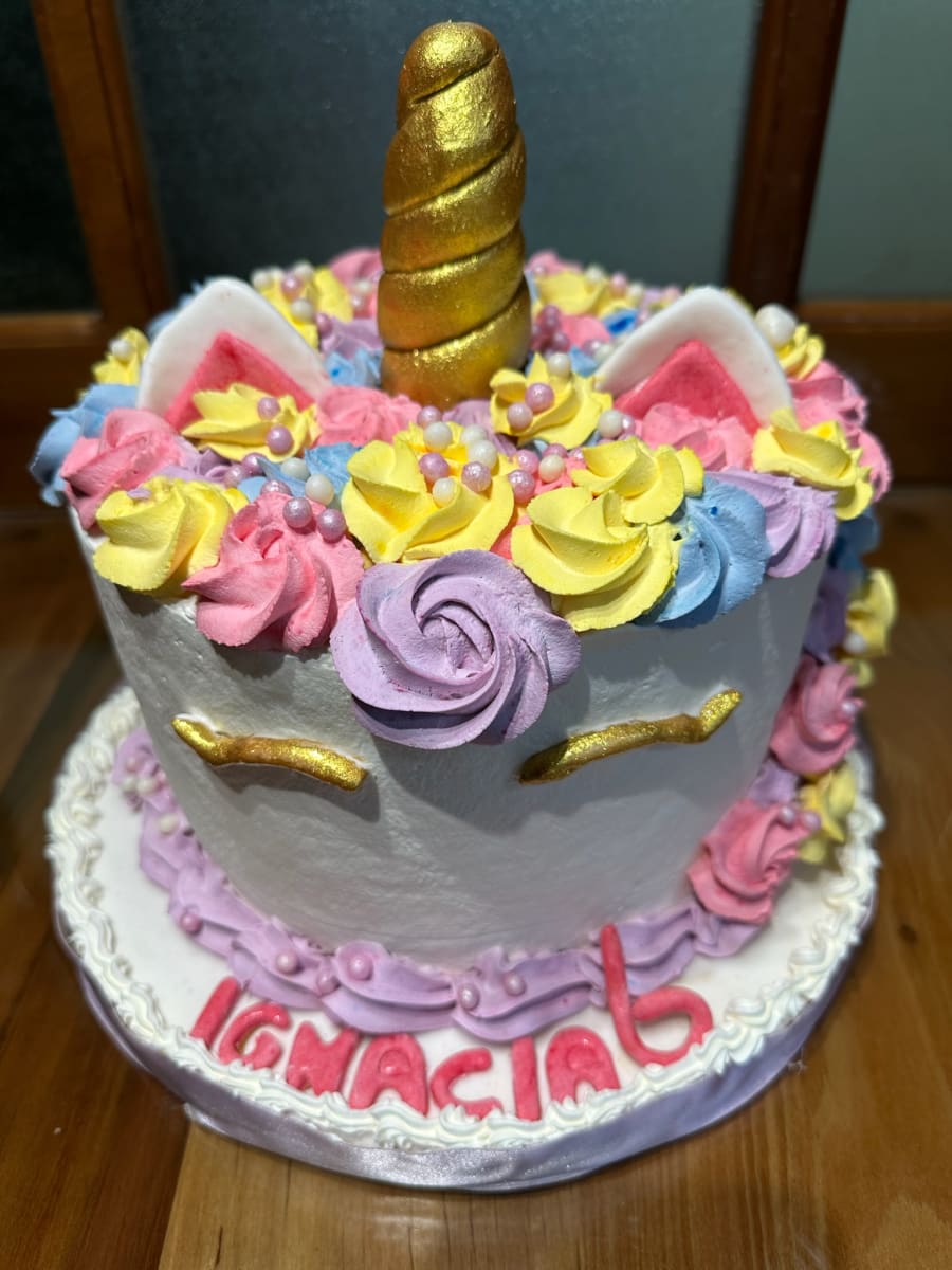 Tortas temática Unicornio2