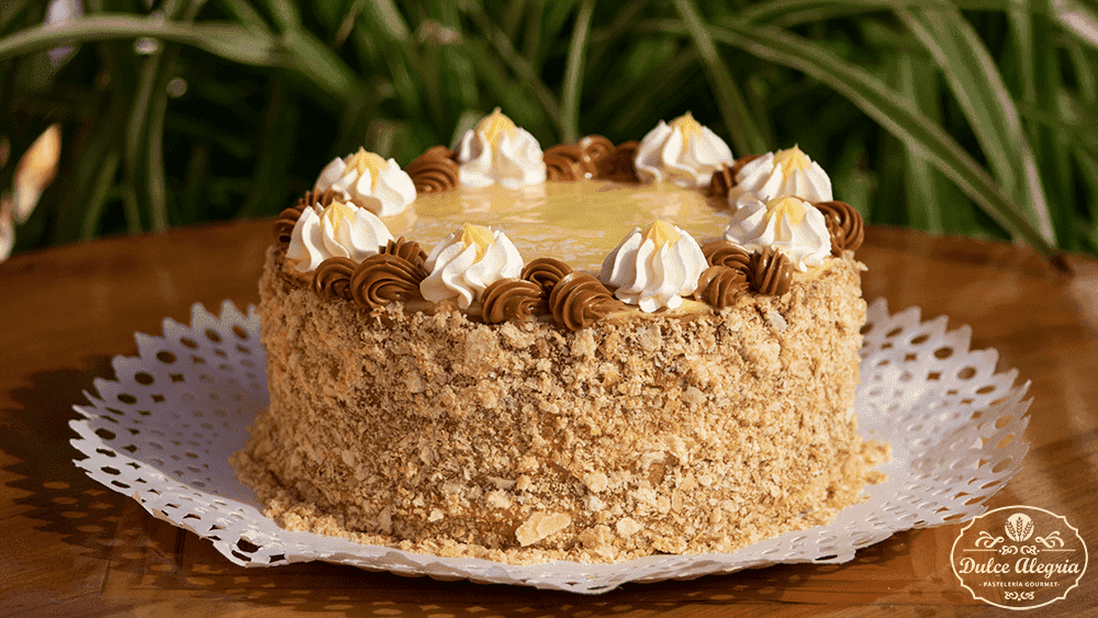 Torta Mil Hojas Manjar Crema Pastelera Sin Azúcar2