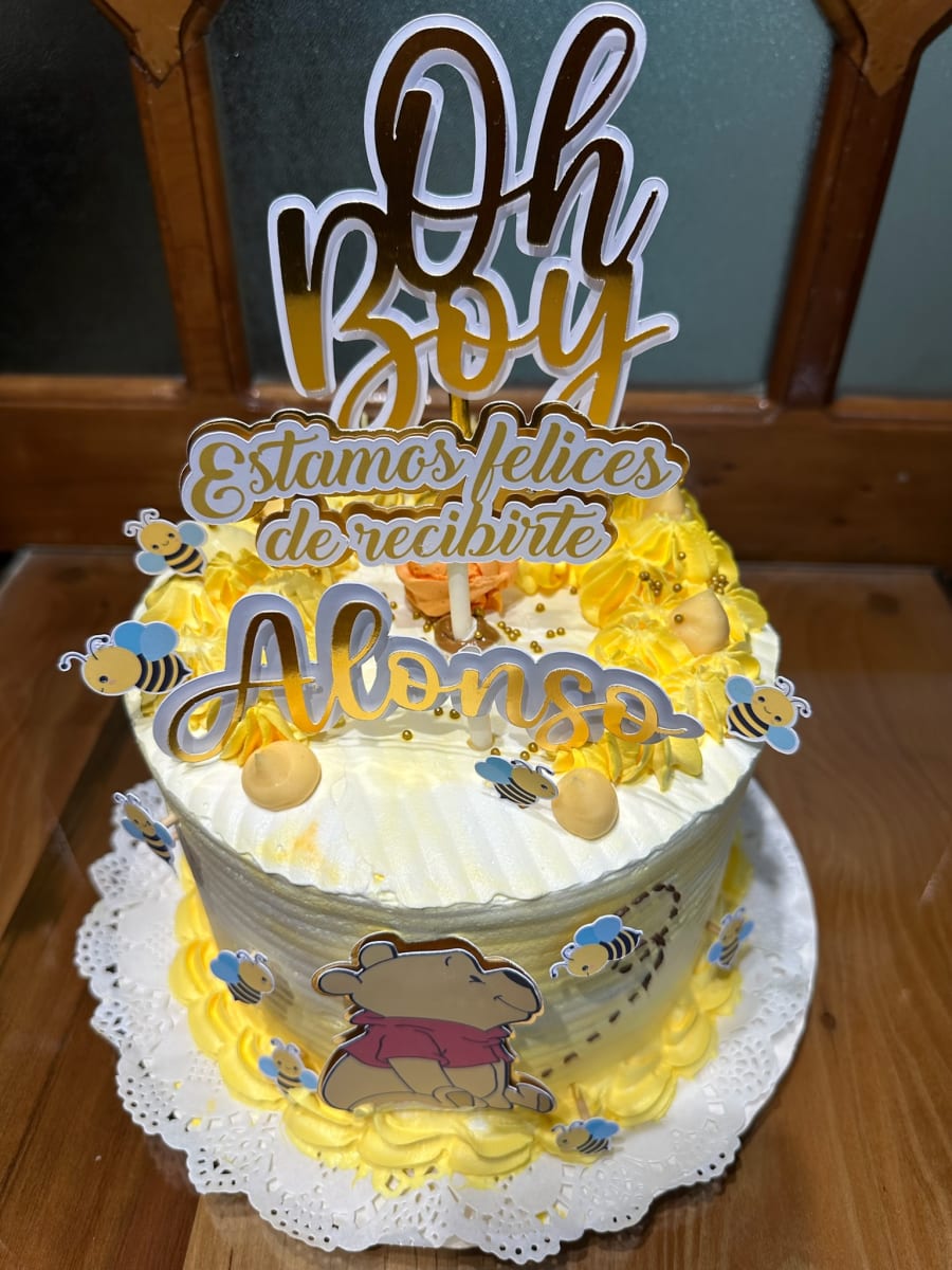 Tortas temática Winnie Pooh2