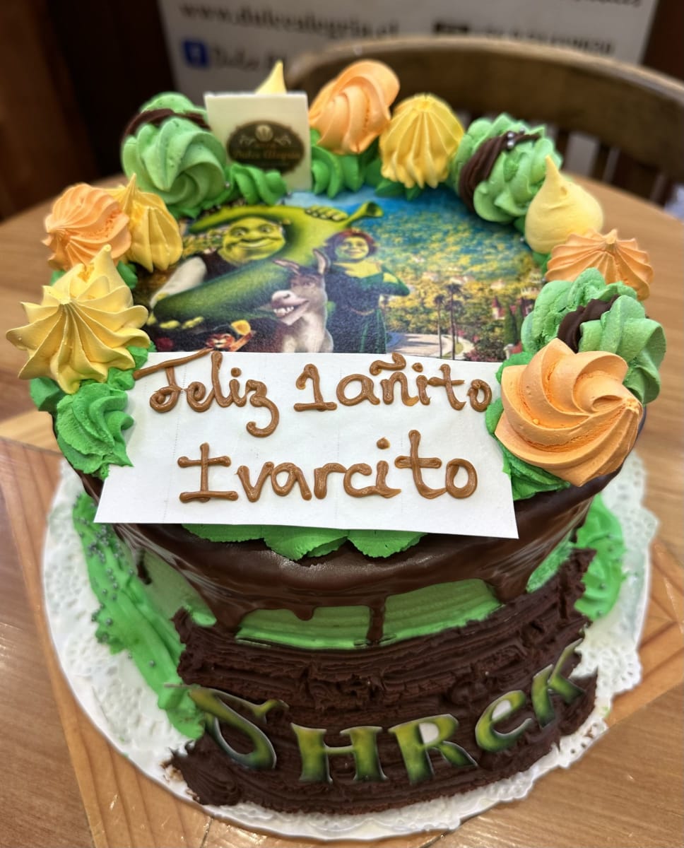 Torta Temática Sherk1