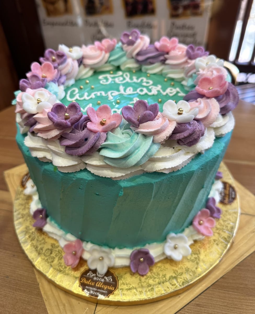 Torta Temática Flores1