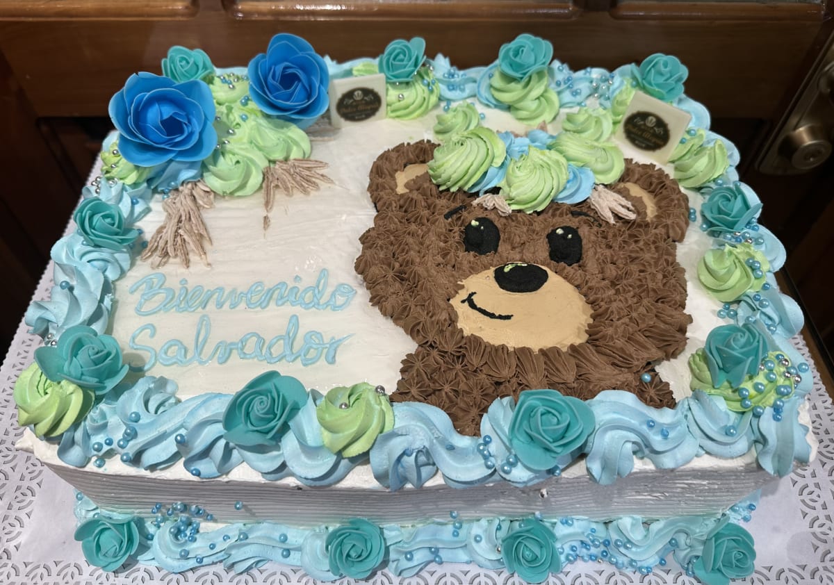 Torta Baby Shower Osito1