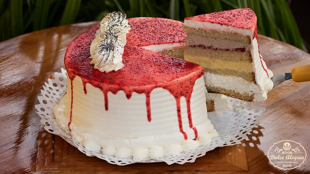 Torta Bizcocho Frutilla 2