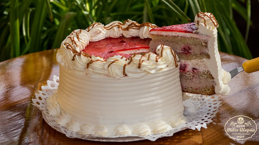 Torta Bizcocho Frambuesa Sin Azúcar2