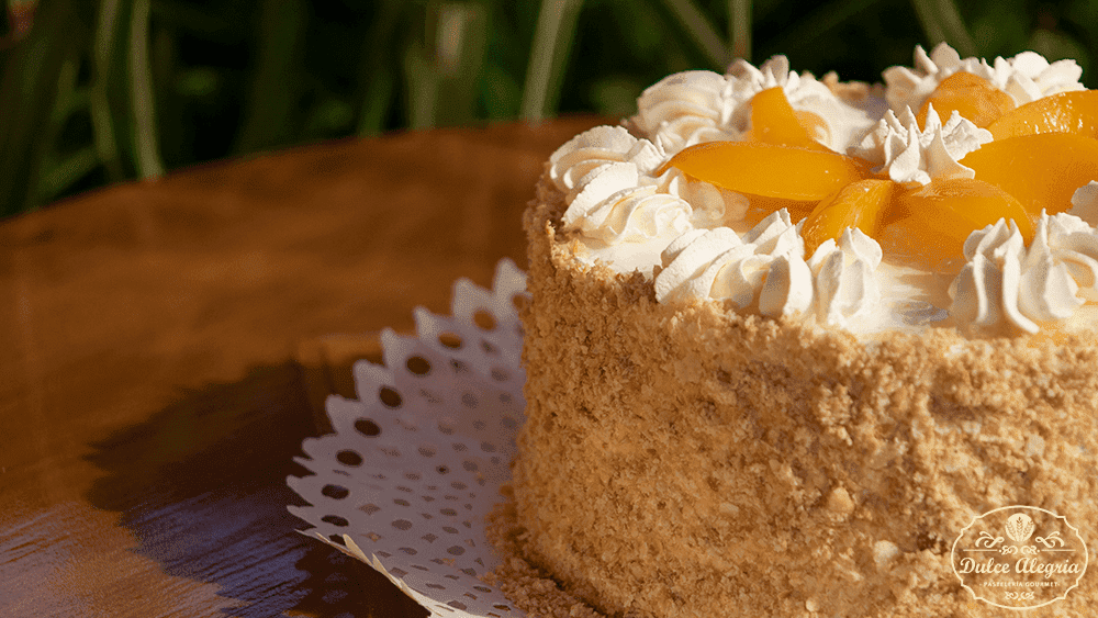 Torta Mil Hojas Manjar Durazno2