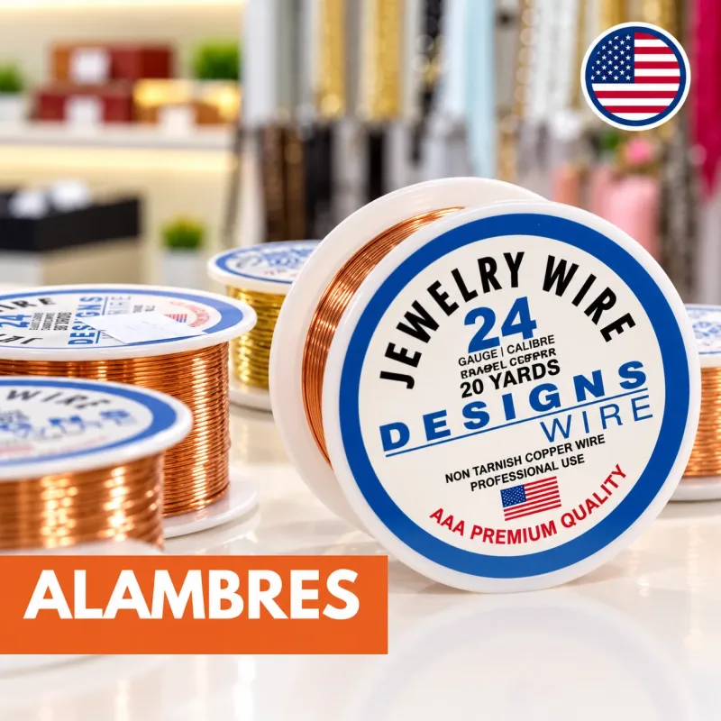 Alambres para Joyeria, Bisutería y Manualidades