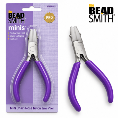 Mini Alicate Punta Nylon BeadSmith (Un)1