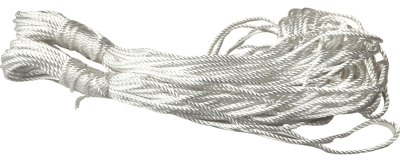 Hilo Macramé Trenzado Blanco 2mm (Rollo)