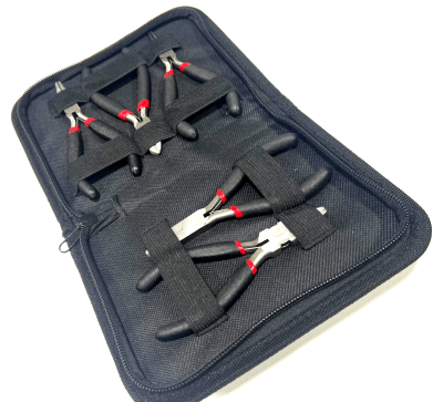 Estuche Cuerina con 5 Alicates Básicos (Set)