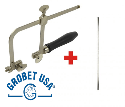 Arco Sierra GrobetUsa 80mm + 12 Sierras 3/0 (Set)