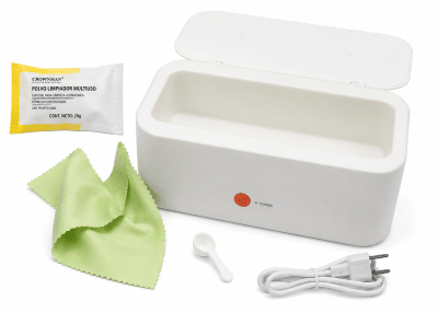 Ultrasonido USB Personal 250ml -Solución-Detergente Ultrasonidos 50 gramos (Set)