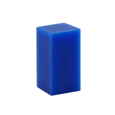 BLOQUE CERA AZUL TALLADO JOYERIA