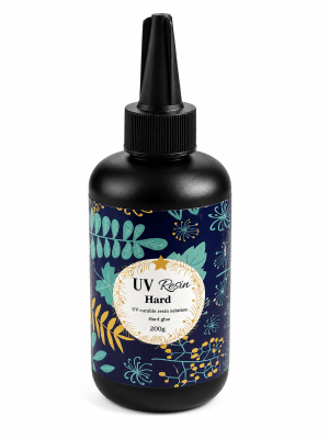 Kit Resina Uv Crystal De Secado Rapido (200 gramos)