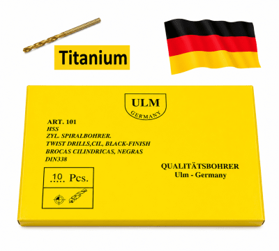 Broca Titanio 2.0mm (Unidad)
