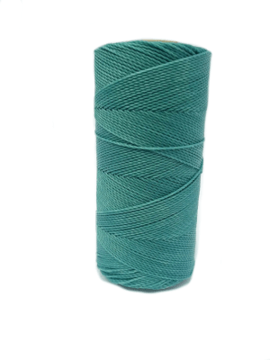 Hilo Poliéster Encerado Torcido Celeste 224 (Rollo)1