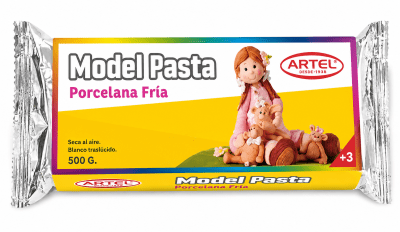 Cerámica en Frío Artel Model Pasta Blanco (500 gramos)