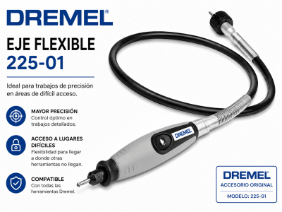 Eje Flexible Dremel Nº225 (Unidad)