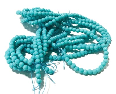 Agata Natural Calipso Facetada 4mm Redonda (Tira)