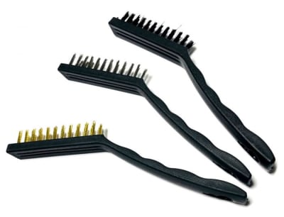 Set 3 Escobillas Metal-Bronce-Nylon XL (Set)